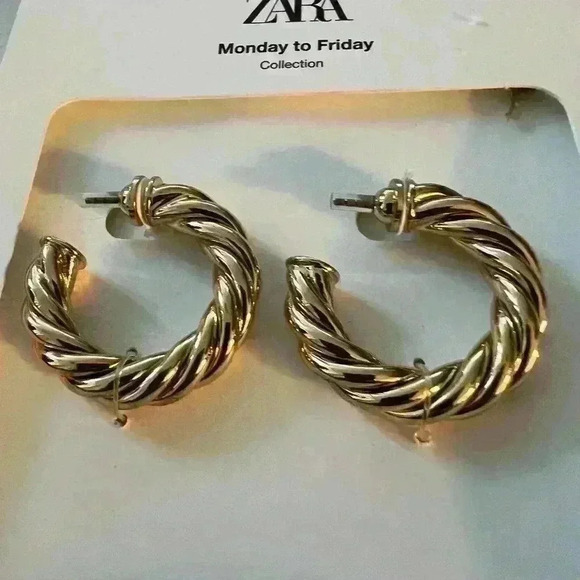 🔥🔥zara hoops earrings - Picture 4 of 7